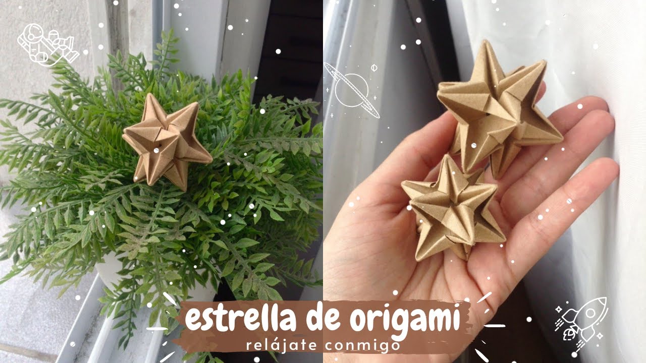 Relájate conmigo #3: haciendo una estrella de doce puntas🌟 | Orikami Gami