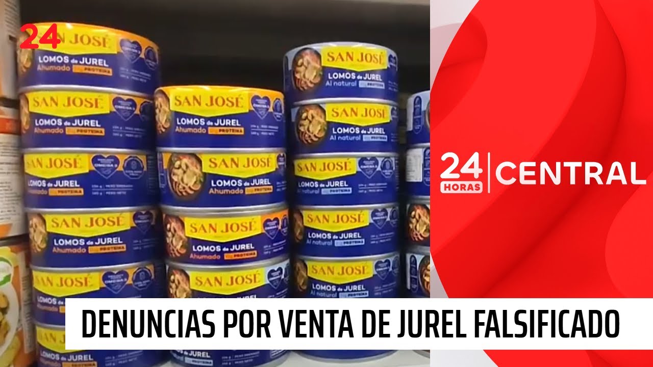 Denuncian a 4 marcas por vender jurel falso | 24 Horas TVN Chile