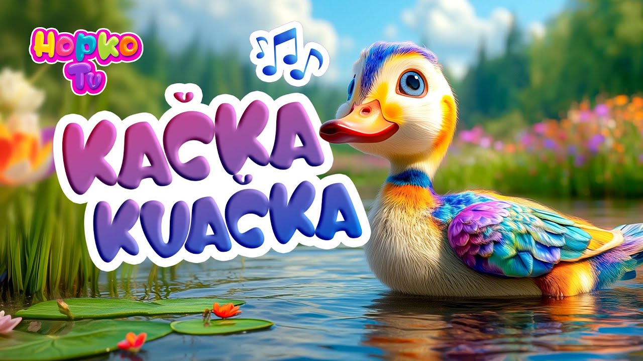 Kačka Kvačka | @HopkoTV Pesničky pre detičky SK