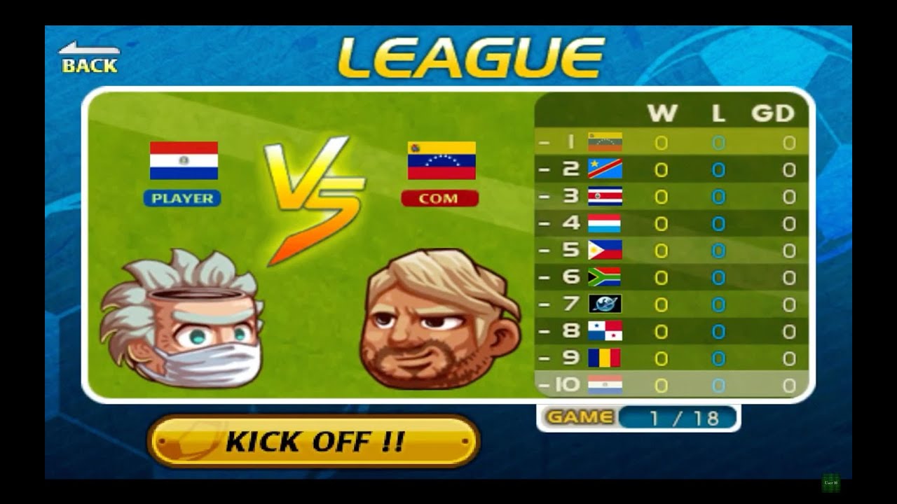 Head Soccer: Major League with Paraguay 🇵🇾