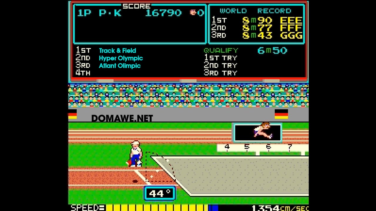 [60fps] Track & Field / Hyper Olympic / Atlant Olimpic / 하이퍼 올림픽 / 트랙 앤 필드