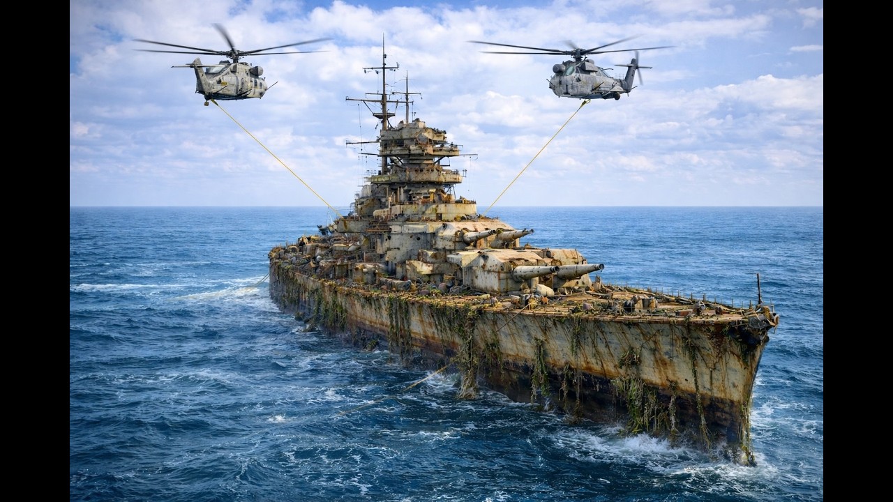 $2,500 to $3 BILLION?! Salvaging, and Restoring an Abandoned “Royal Bismarck” Into an Icon