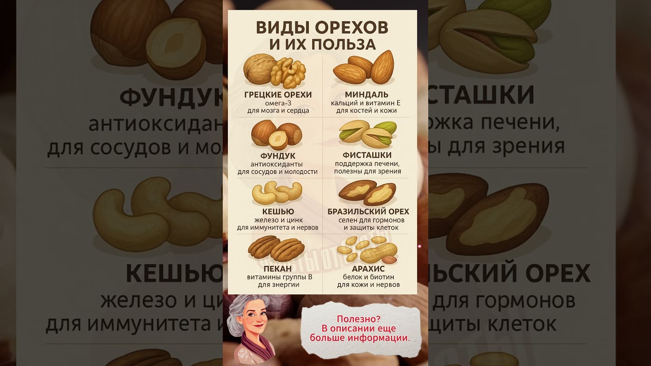 Какие орехи самые полезные?