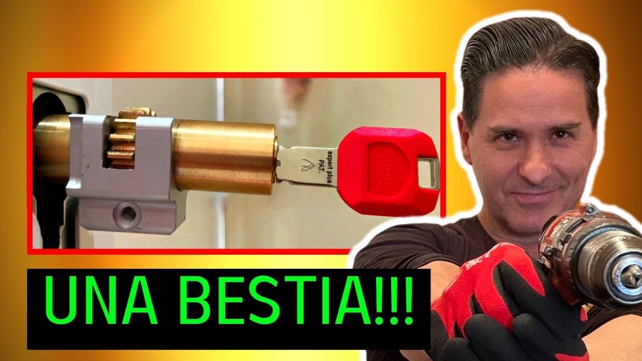 🟡 INSTALACIÓN de Cilindro KABA EXPERT PLUS (100% CALIDAD)