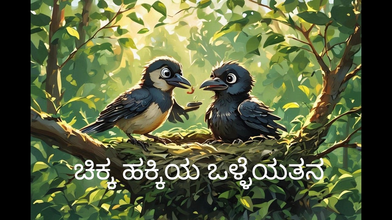 ಚಿಕ್ಕ ಹಕ್ಕಿಯ ಒಳ್ಳೆಯತನ 🐦🐦