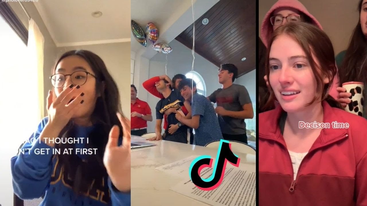 (EMOTIONAL) College acceptance/rejection TikTok compilation part 2