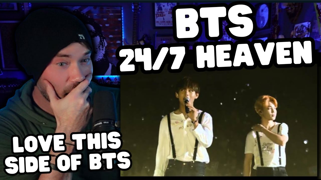 Metal Vocalist First Time Reaction - BTS - 24/7=Heaven Live  ( Full Experience Reaction )