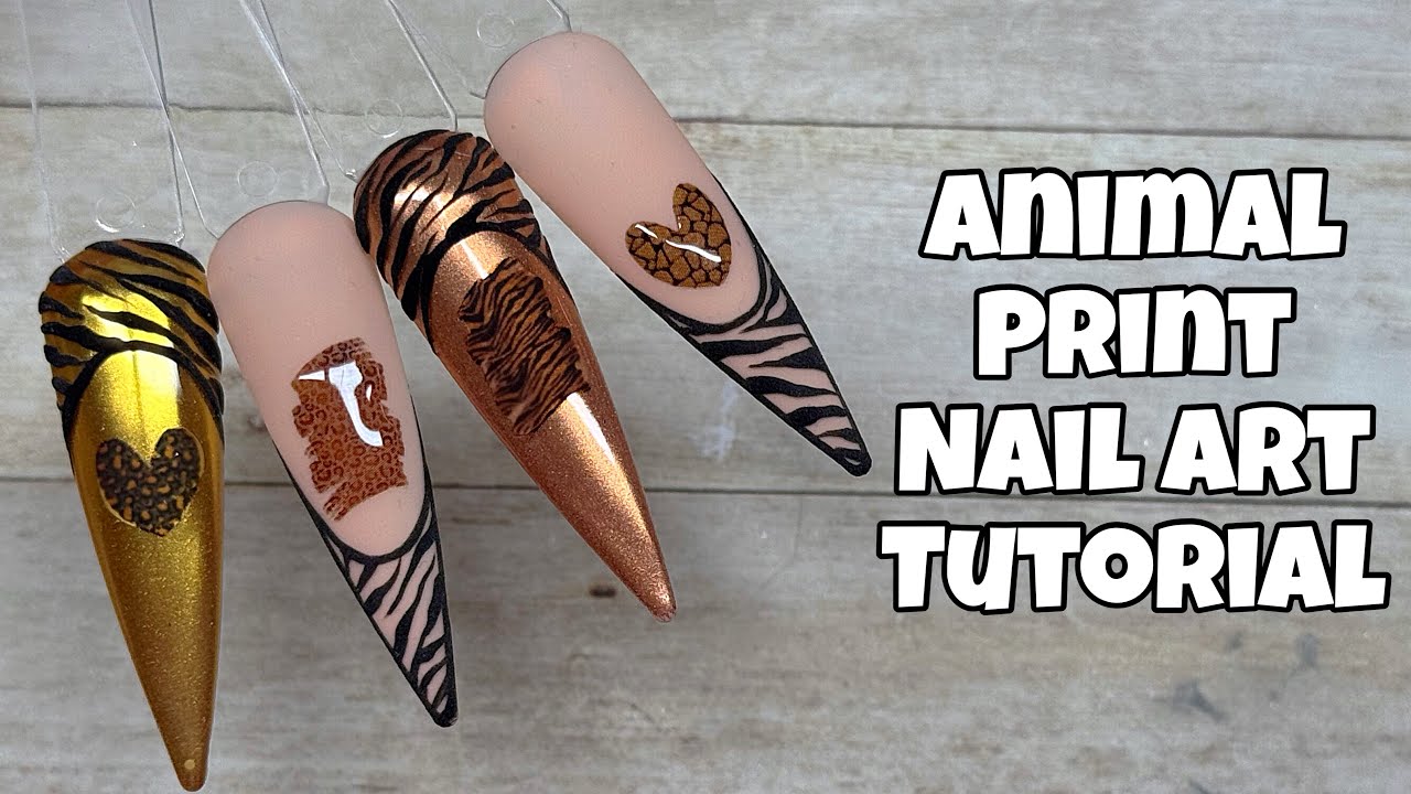 Animal Print Nail Art!