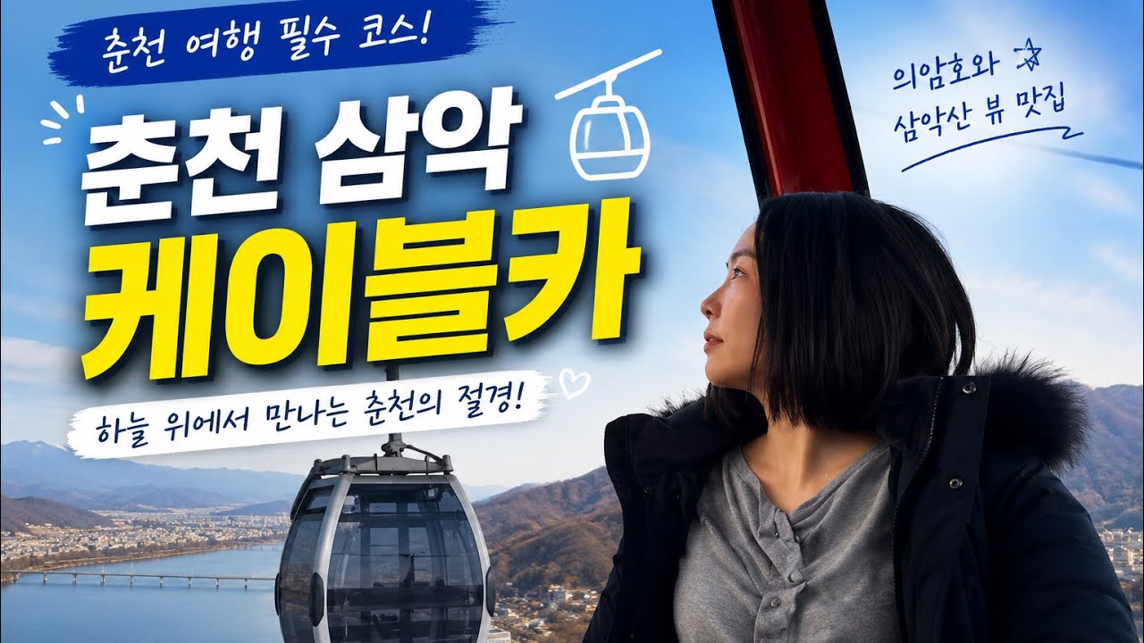 [유리바닥 케이블카… 아래 다 보이는 순간 멈췄다 | 춘천 삼악산]