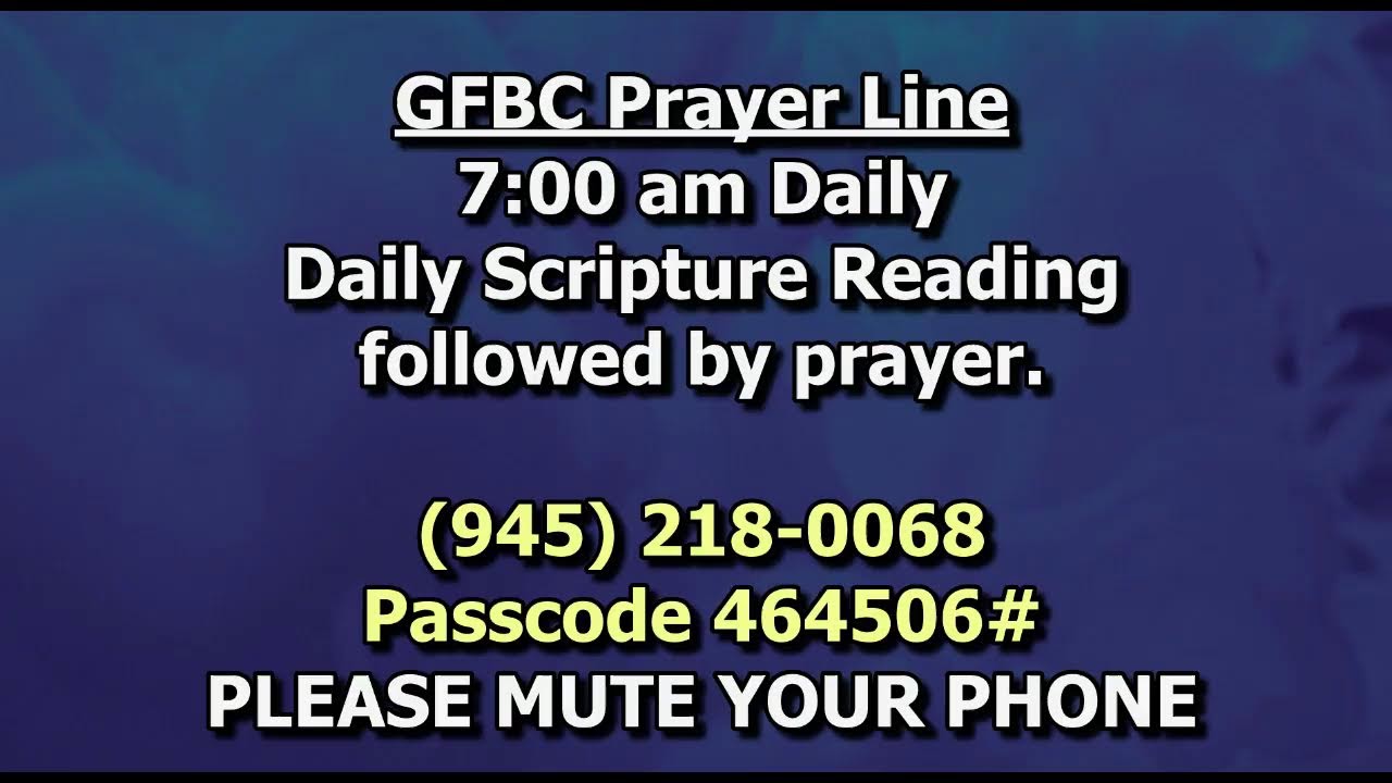 GFBC WORSHIP SERVICE | When Fasting Becomes A Spiritual Feast! | Reverend Angela L. Hunter, MCM