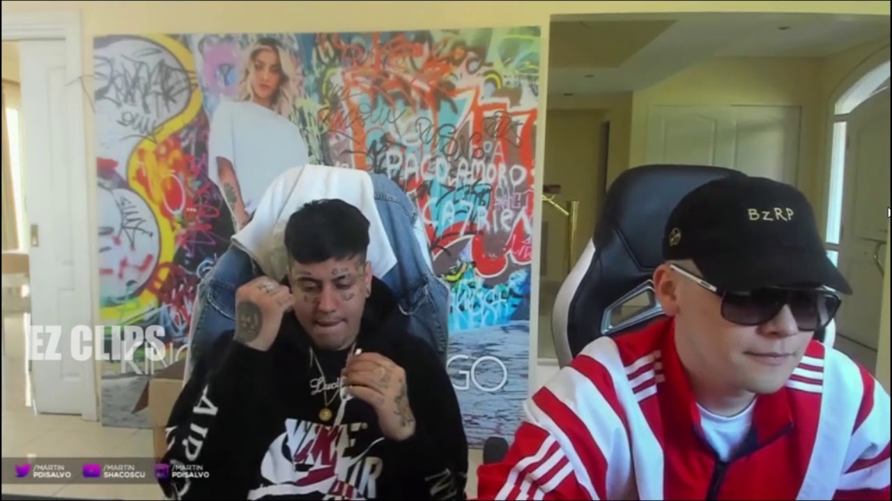 DUKI Y BZRP A PURO TRAP!