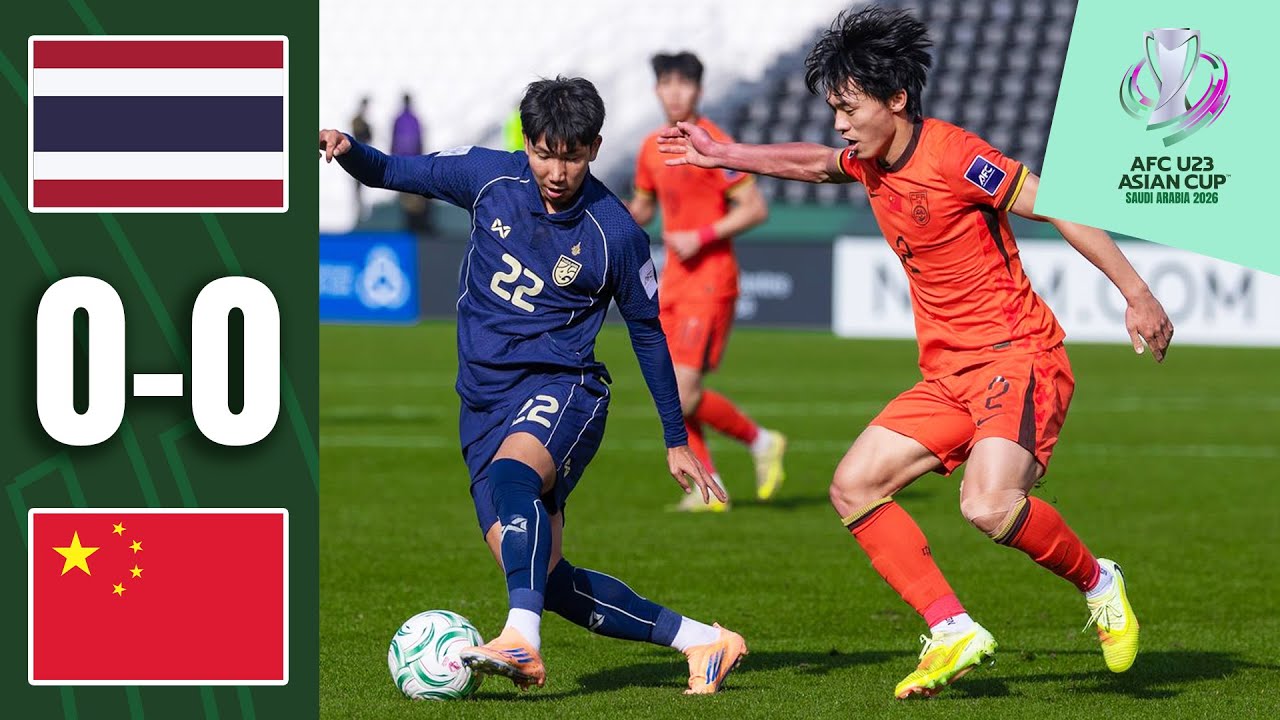 China PR make history as Thailand fall short | Thailand - China PR | Highlights | AFC U23 Asian Cup&trade;