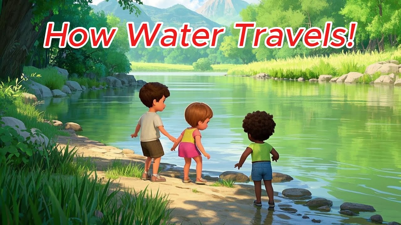 How Do Rivers Flow? Nature&rsquo;s Water Pathways Explained Simply for Kindergarten, Pre-Schoolers or Kids