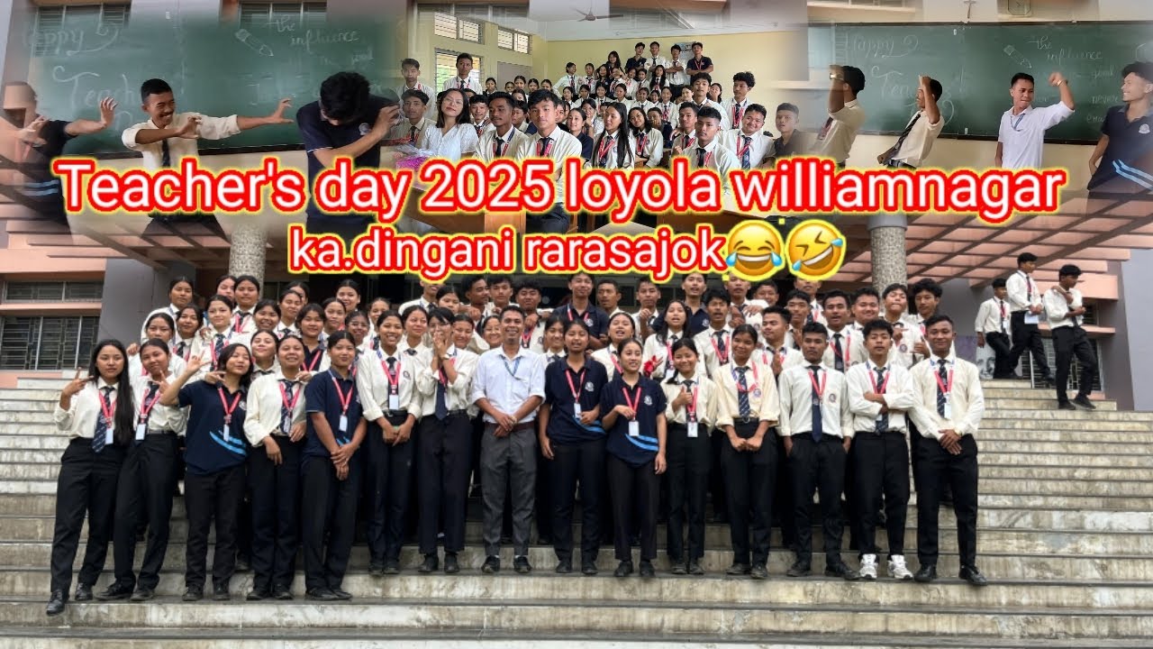 Teacher's day 2025//Loyola college Williamnagar Art 3 class🎉😍🥰🤗