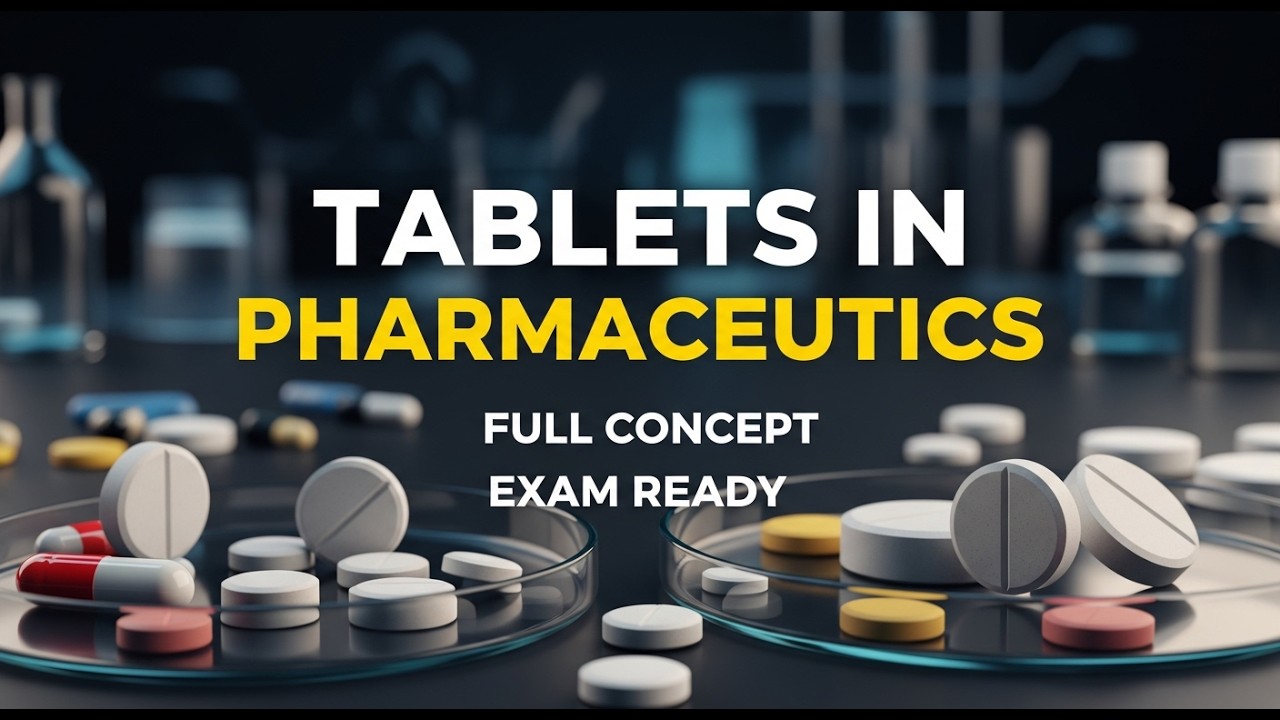 “ Tablets in Pharmaceutics | Advantages, Disadvantages Classification (B.Pharm/D.Pharm/M.Pharm)