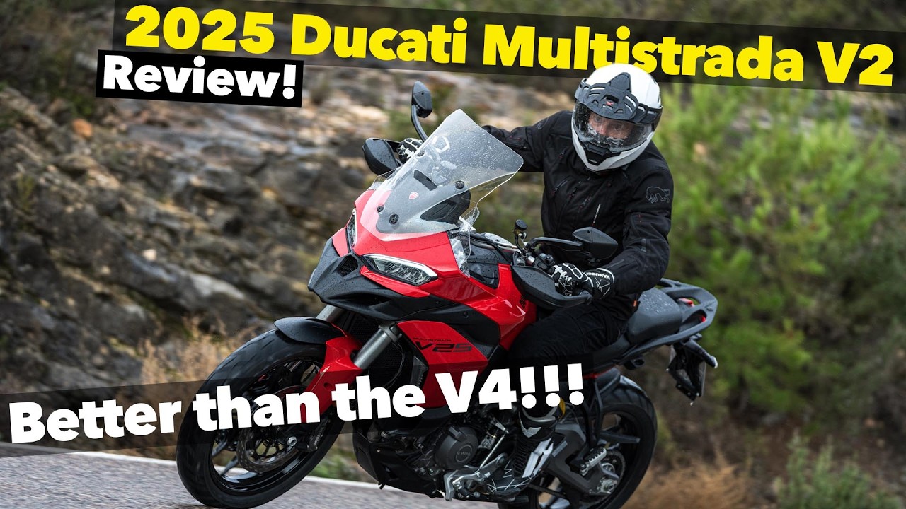 2025 Ducati Multistrada V2 S Ride Review | First go on Ducati’s new V2