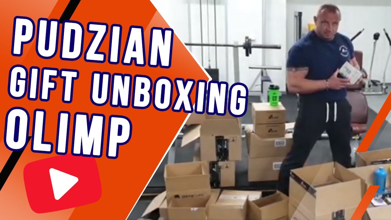 Pudzian Olimp Sport Nutrition GIFT UNBOXING