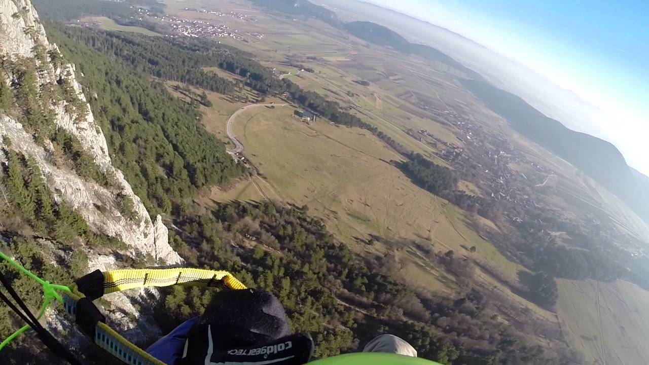 First Flight with Ozone Firefly 2 - SpeedFlying HoheWand Austria @ Oststart