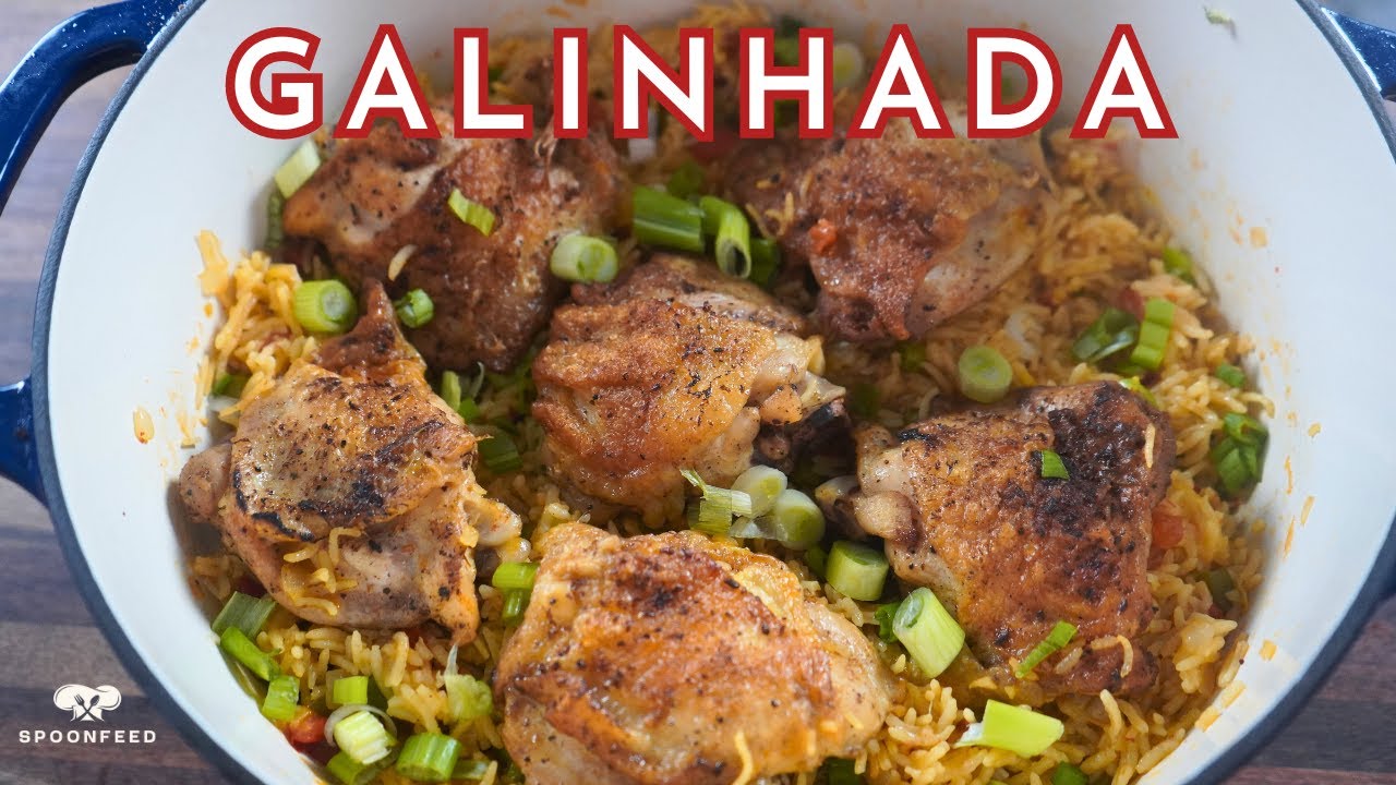 Traditional Brazilian Galinhada Recipe With Chicken And Rice