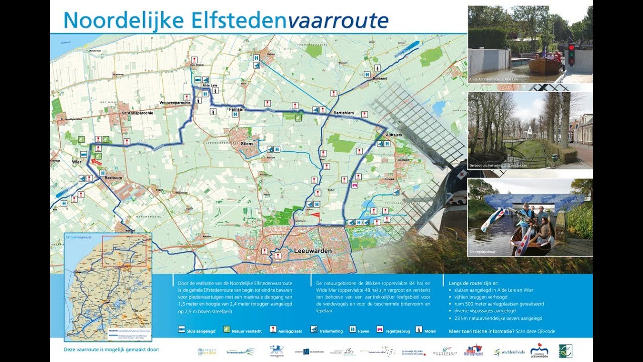 Noordelijke Elfstedenvaarroute