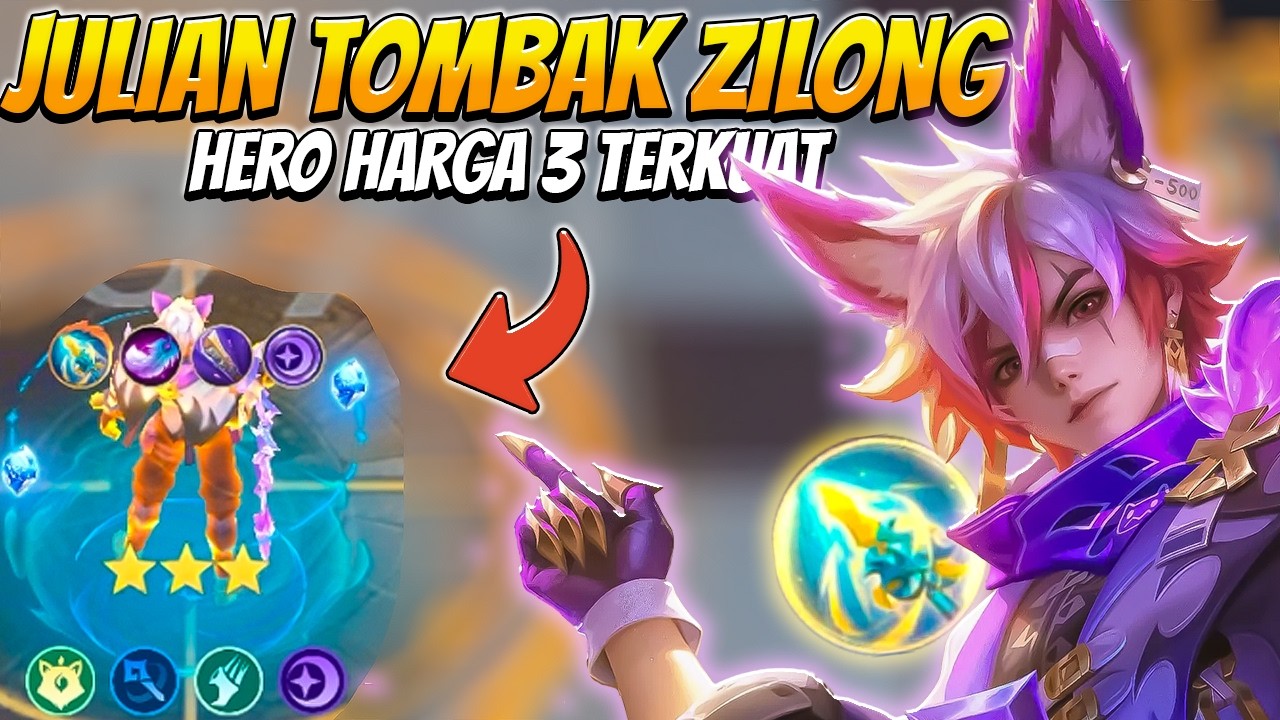 HERO HARGA 3 TERKUAT !! Julian Tombak Zilong | auto winn - Magic Chess Gogo