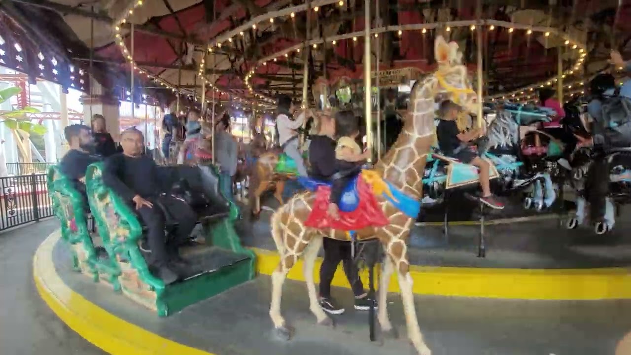 Merry-go-round at Knott's Berry Farm
