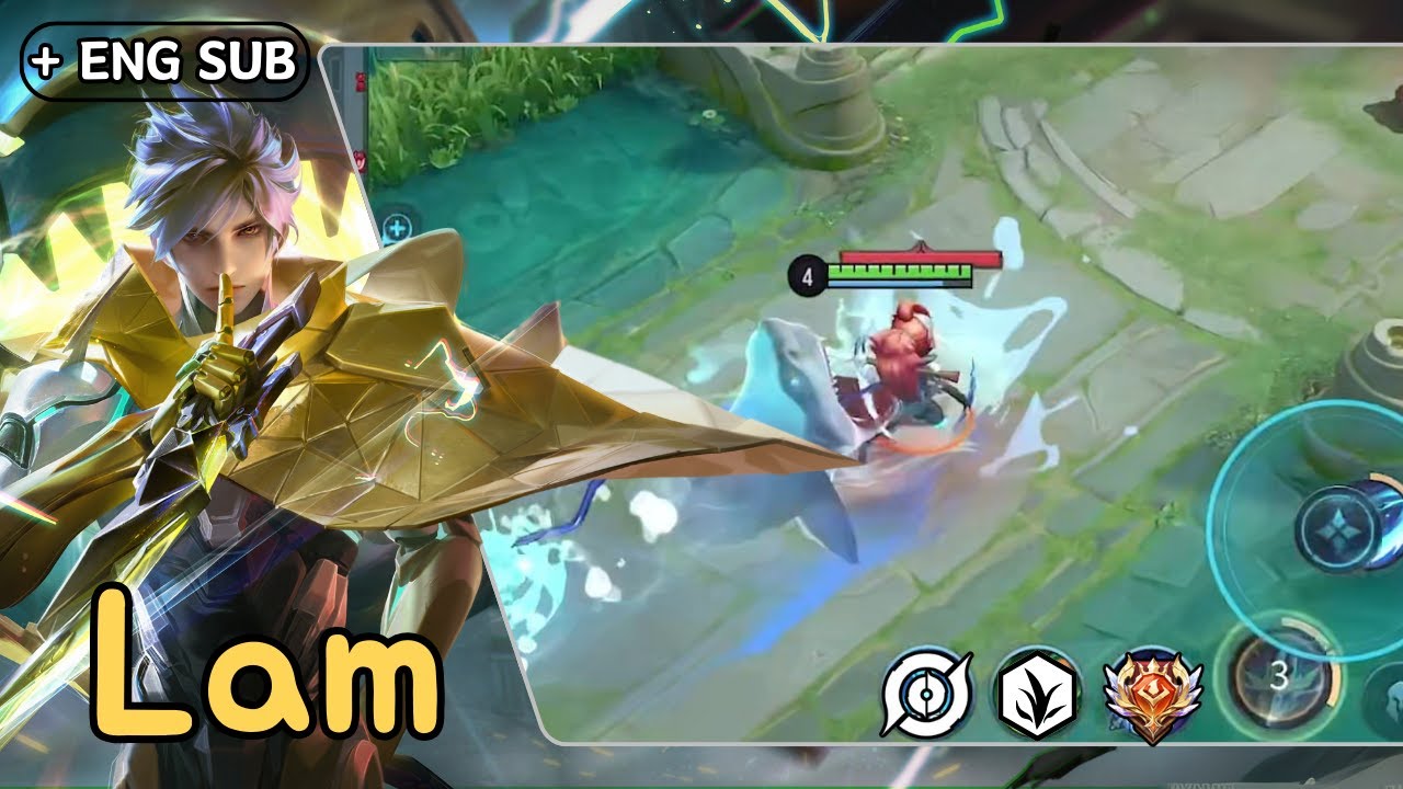 (HOK Lam) 챔스 1800점 람 1인 캐리 영상 / Peak 1800 Lam Best Play | 아너 오브 킹즈 | Honor of Kings