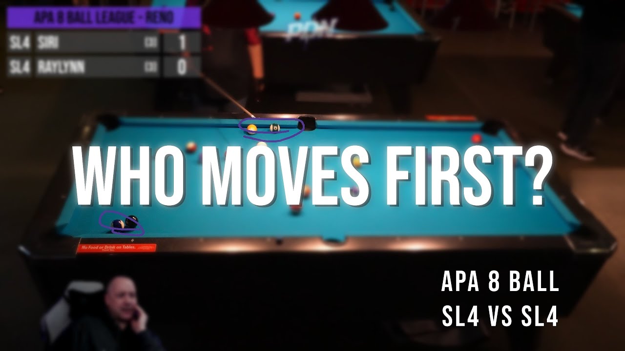 «Кто ходит первым?» | Сири против Рейлинн | APA 8 Ball | SL4 против SL4 | Вечер лиги + комментарии