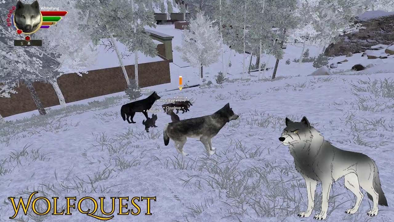 WolfQuest - Стая Белозубого - Эпизод 6