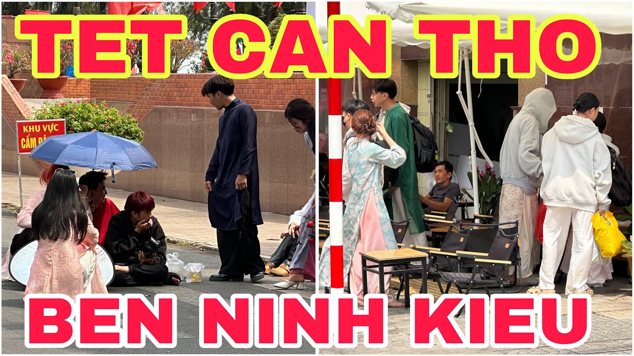 TET CAN THO 2026 - CẢNH CHỢ TẾT XUÂN KHÁNH VÀ TÂN AN, BẾN  NINH KIỀU ngày 06/2/2026