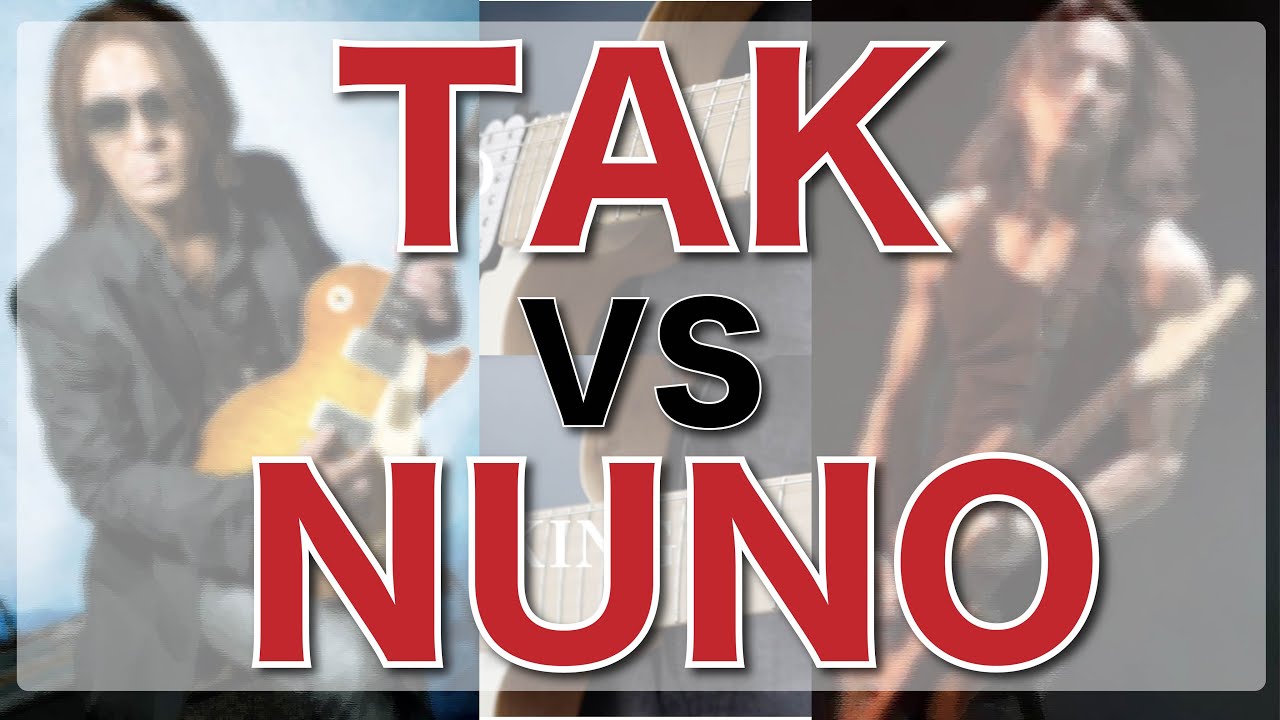 もし松本孝弘とヌーノベッテンコートがセッションしたら / If Japanese guitarist Tak Matsumoto and Nuno Bettencourt had a session