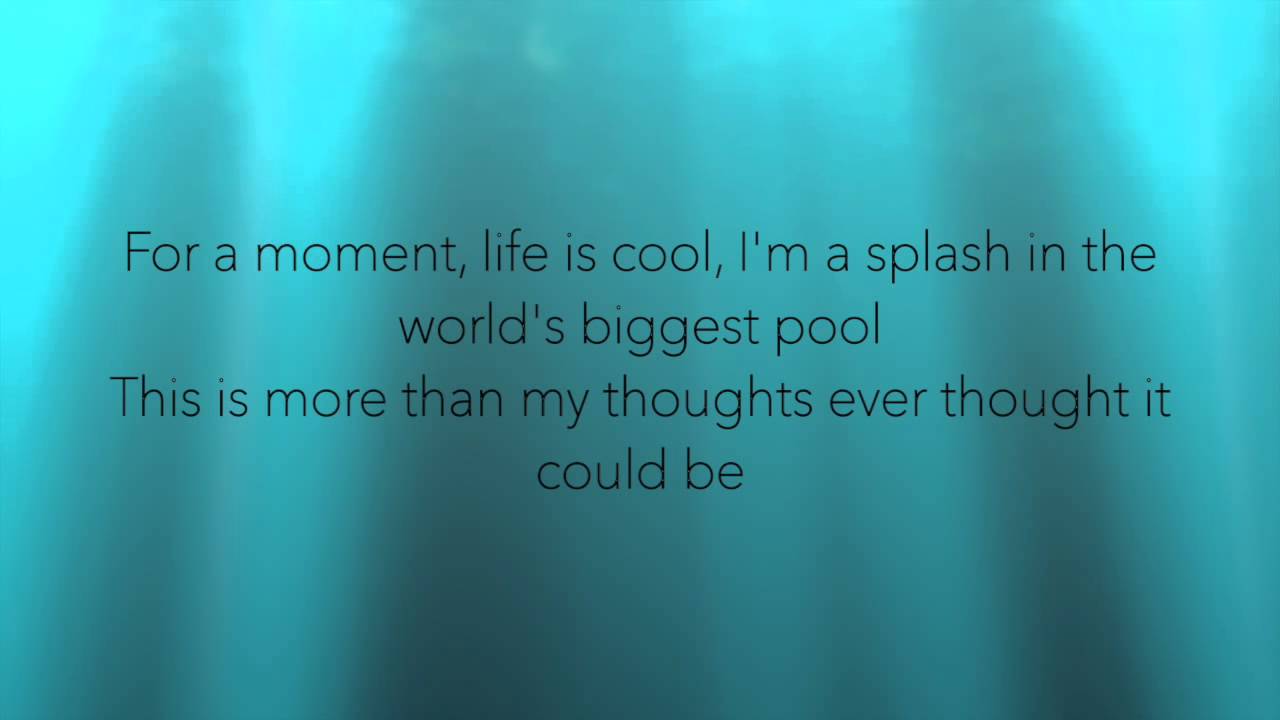 The Little Mermaid - For A Moment w/ Lyrics