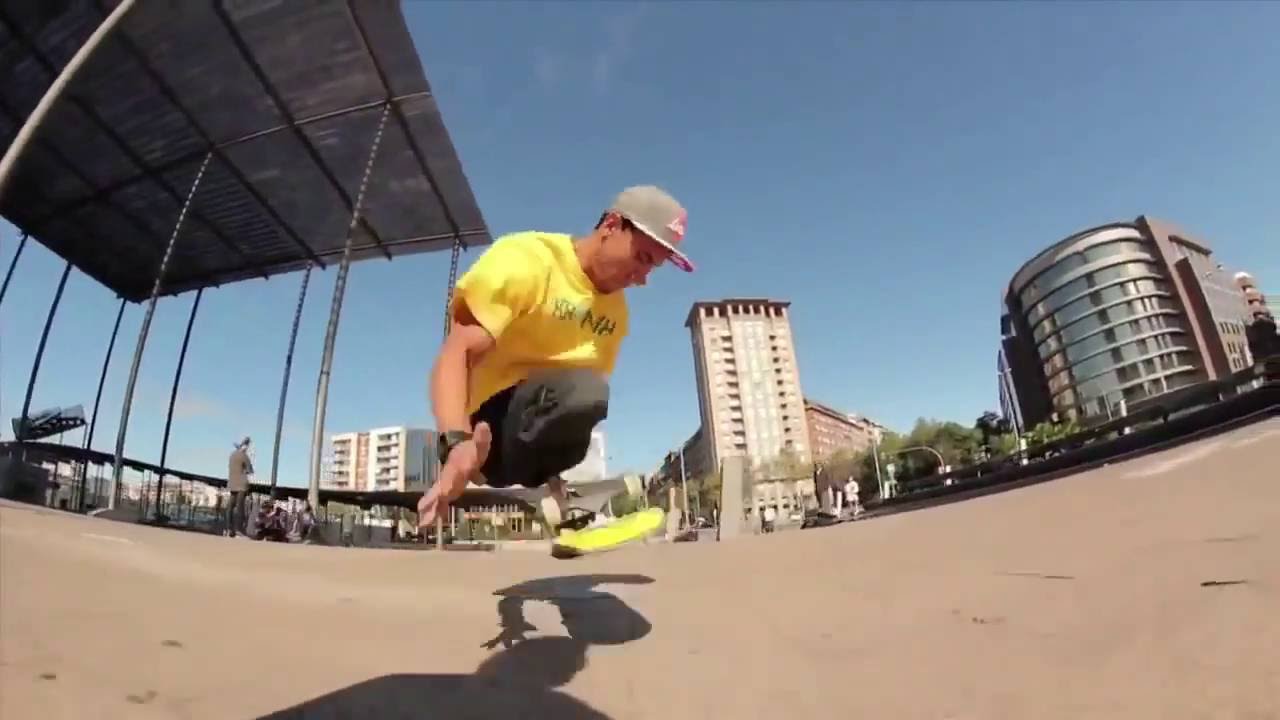 Be Inspired to see this video. Pro Skateboarder with No legs.