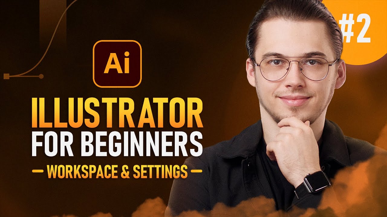 Adobe Illustrator для начинающих №2 | Интерфейс, настройки, навигация