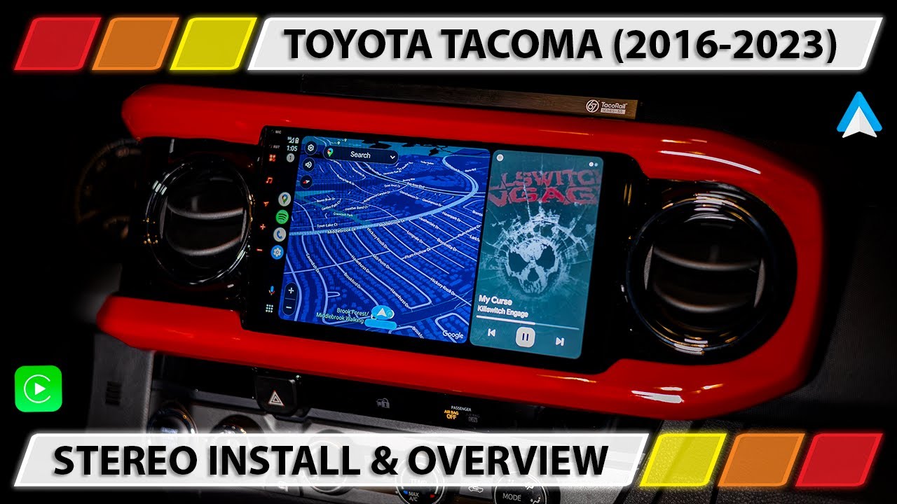 Adding Wireless Apple CarPlay & Android Auto To My 3rd Gen Toyota Tacoma (2016-2023) | Dasaita G12