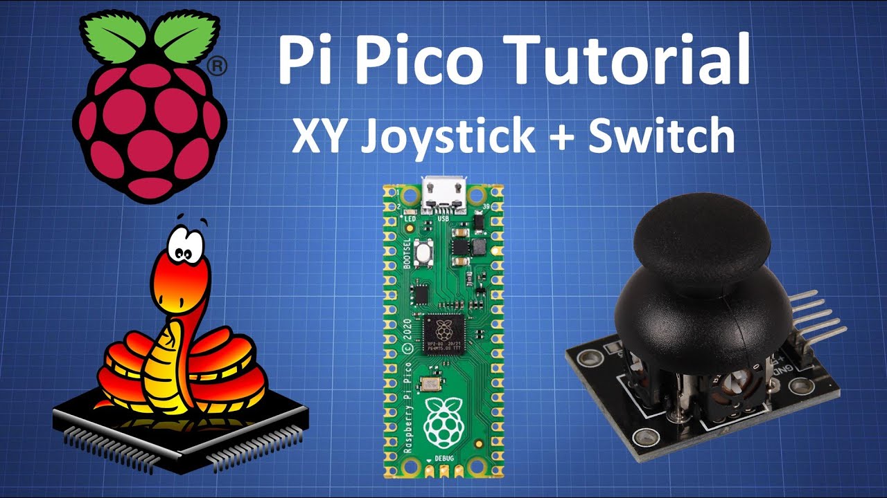 Учебное пособие по Raspberry Pi Pico — джойстик (MicroPython)