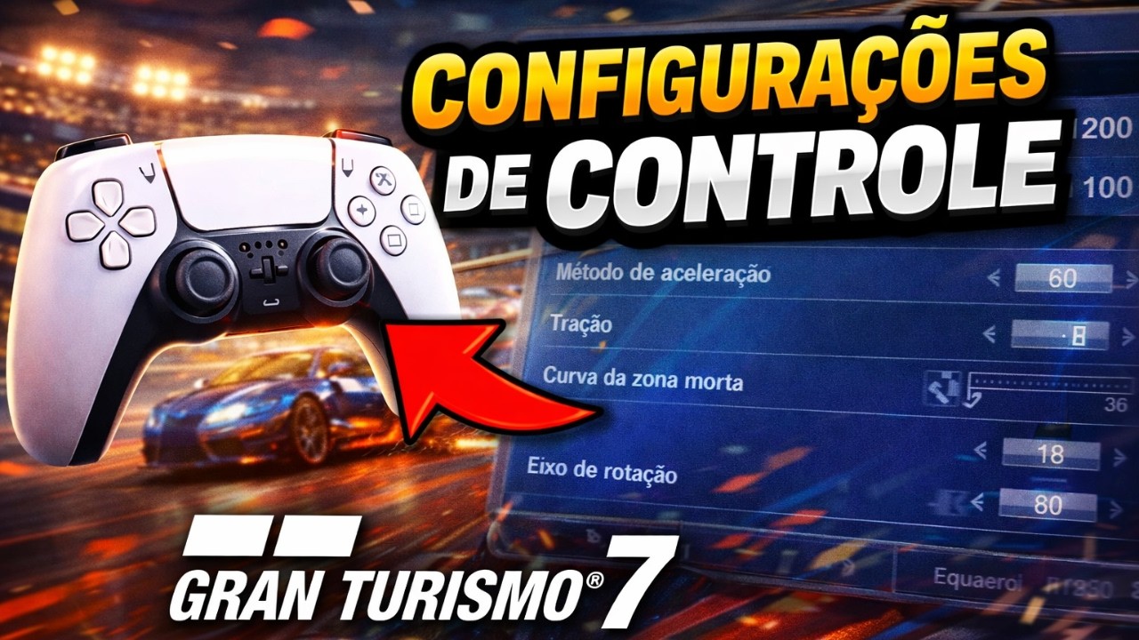 Melhores configurações de controle no gt7