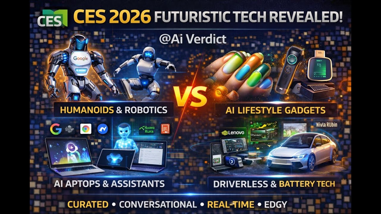CES 2026: The AI Revolution is Getting WEIRD! 🤖 (Robotic Horses, Smart Nails & Nvidia Rubin)