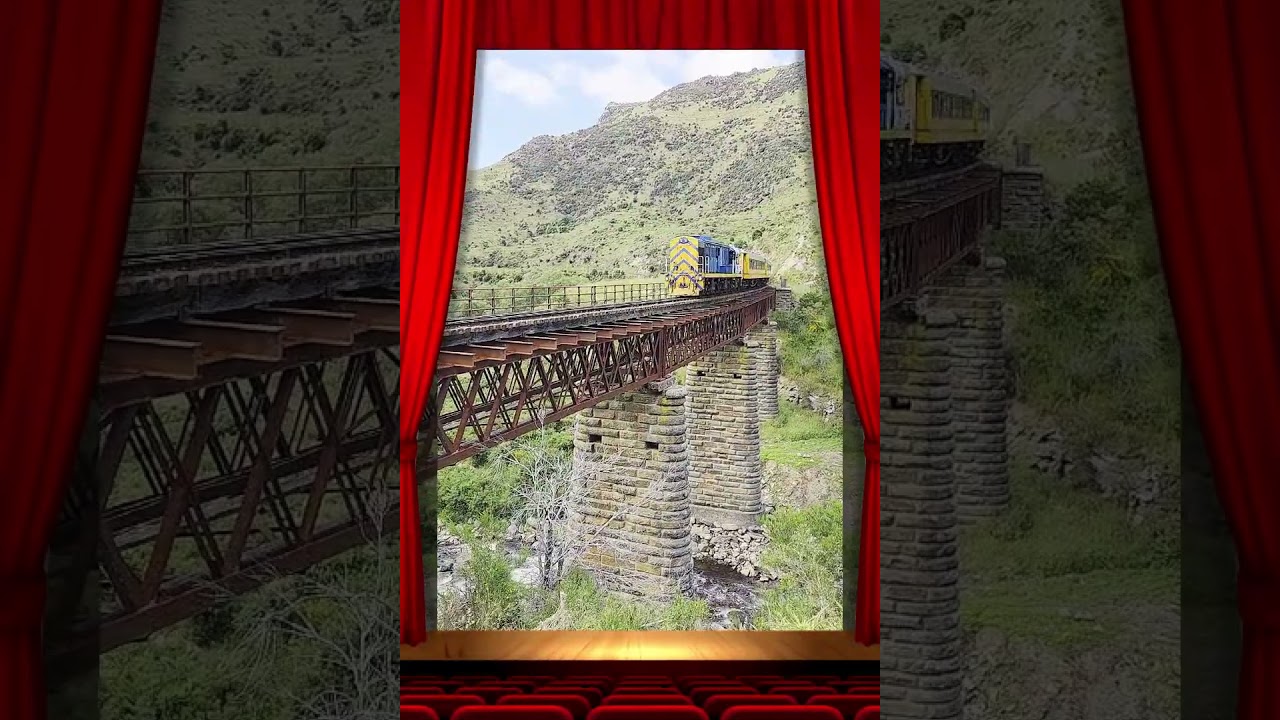紐西蘭但尼丁火車站泰伊里峽谷觀光列車Taieri Gorge Railway