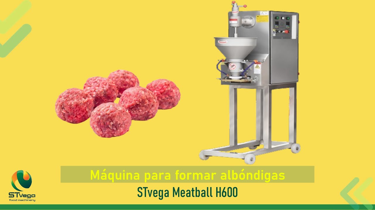 Máquina STvega Meatball H600 para la producción de albóndigas y bolas de carne