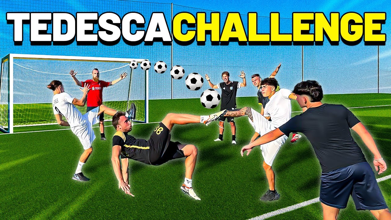 ⚽️TEDESCA NERVOSA CHALLENGE😡 con (PIRLASV-7KINGS-MISTER DI ZONA)