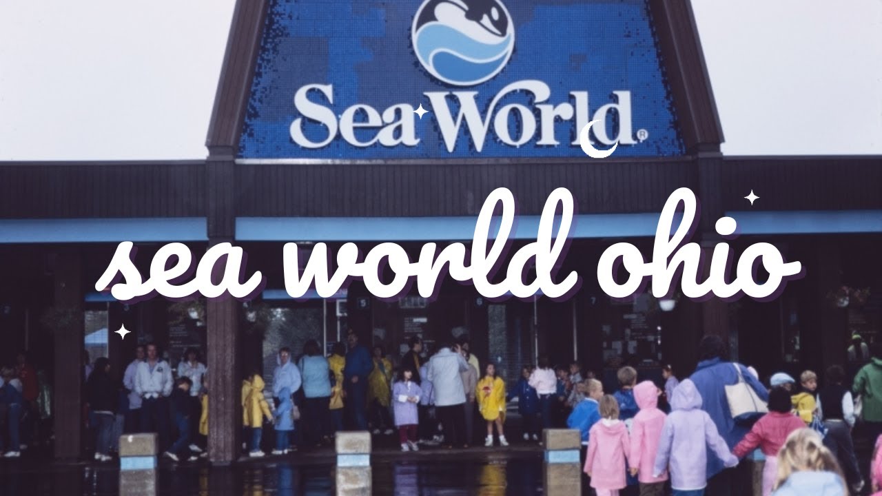 Sea World of Ohio in 1993 old family video
