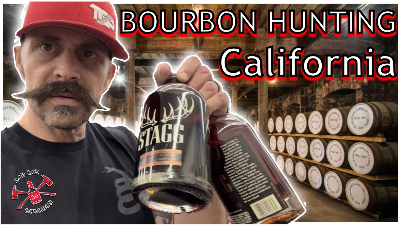 California Bourbon Hunting! Stagg at MSRP?! #stagg #bourbonhunting #badaxe #bourbon