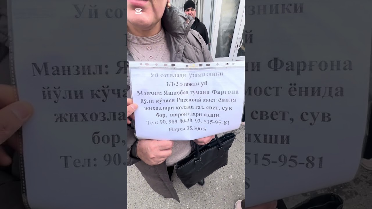 Toshkent uy bozor Egalaridan 15.02.2026yil
