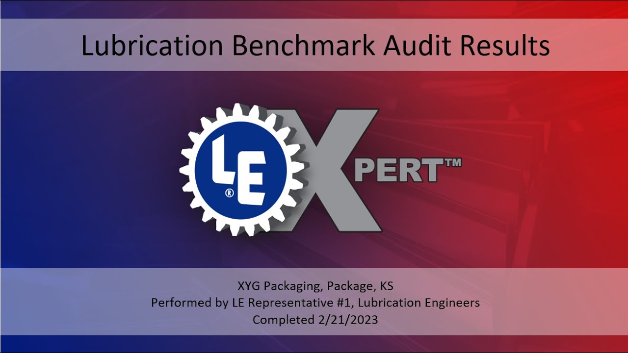 Xpert Lubrication Benchmark Audit Vodcast