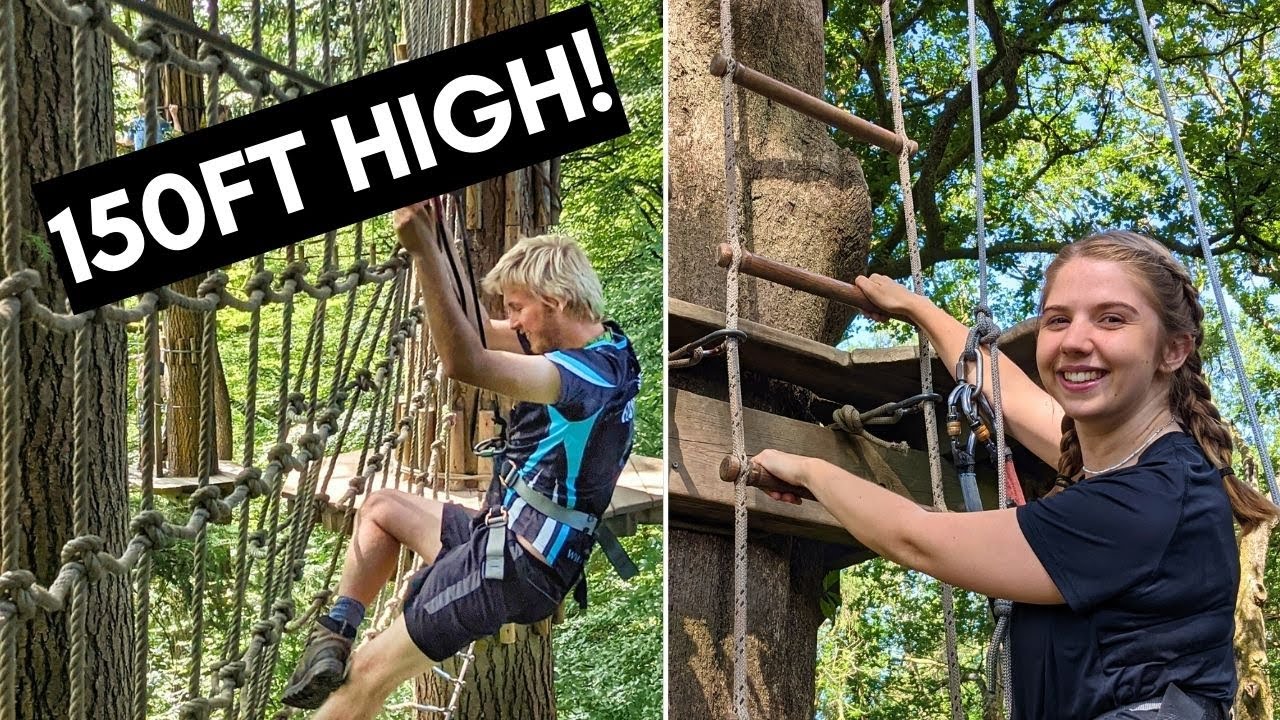CRAZY HEIGHTS at Go Ape Treetop Challenge in Grizedale Forest