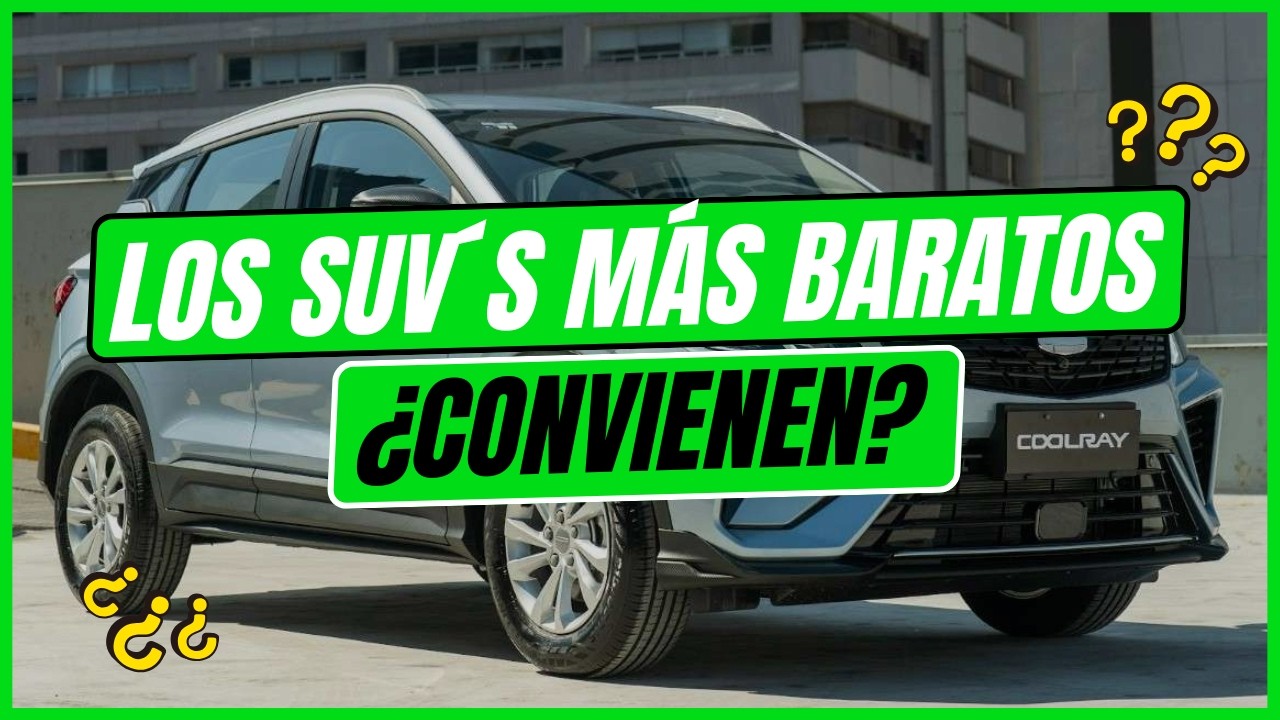 SUV baratos 2026 en México | Lo bueno y lo malo | ¿Recomendables?