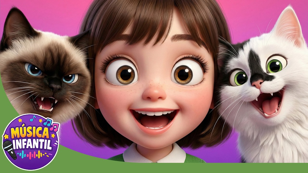 GATO THEO | A VIDA DOMESTICA DE UM CAÇADOR | Música Infantil Educativa sobre Animais para crianças