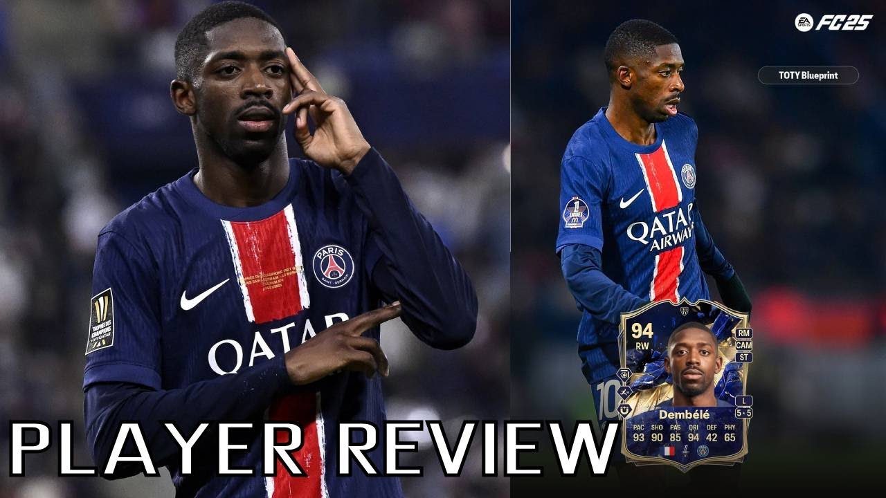 DEMBELE TOTY, PLAYER REVIEW DE LA MEJOR EVOLUCION DE LA HISTORIA DE EAFC!!