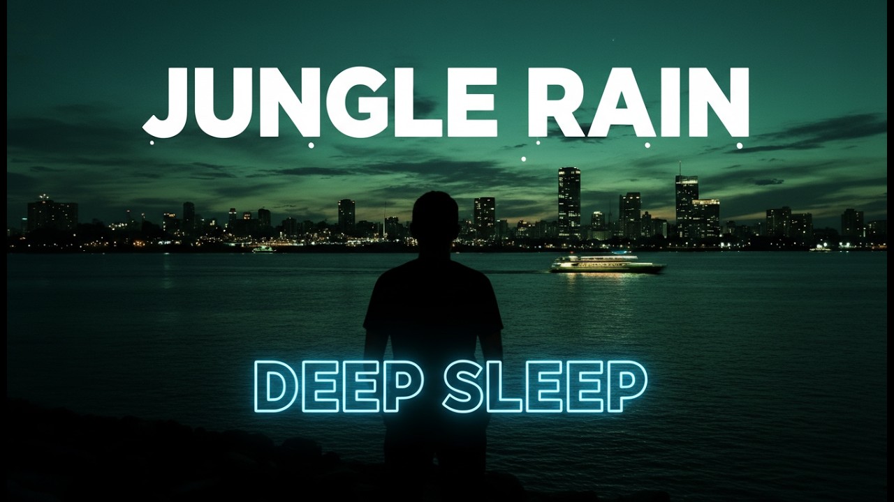 Cambodian Jungle Rain & River Sounds for Deep Relaxation